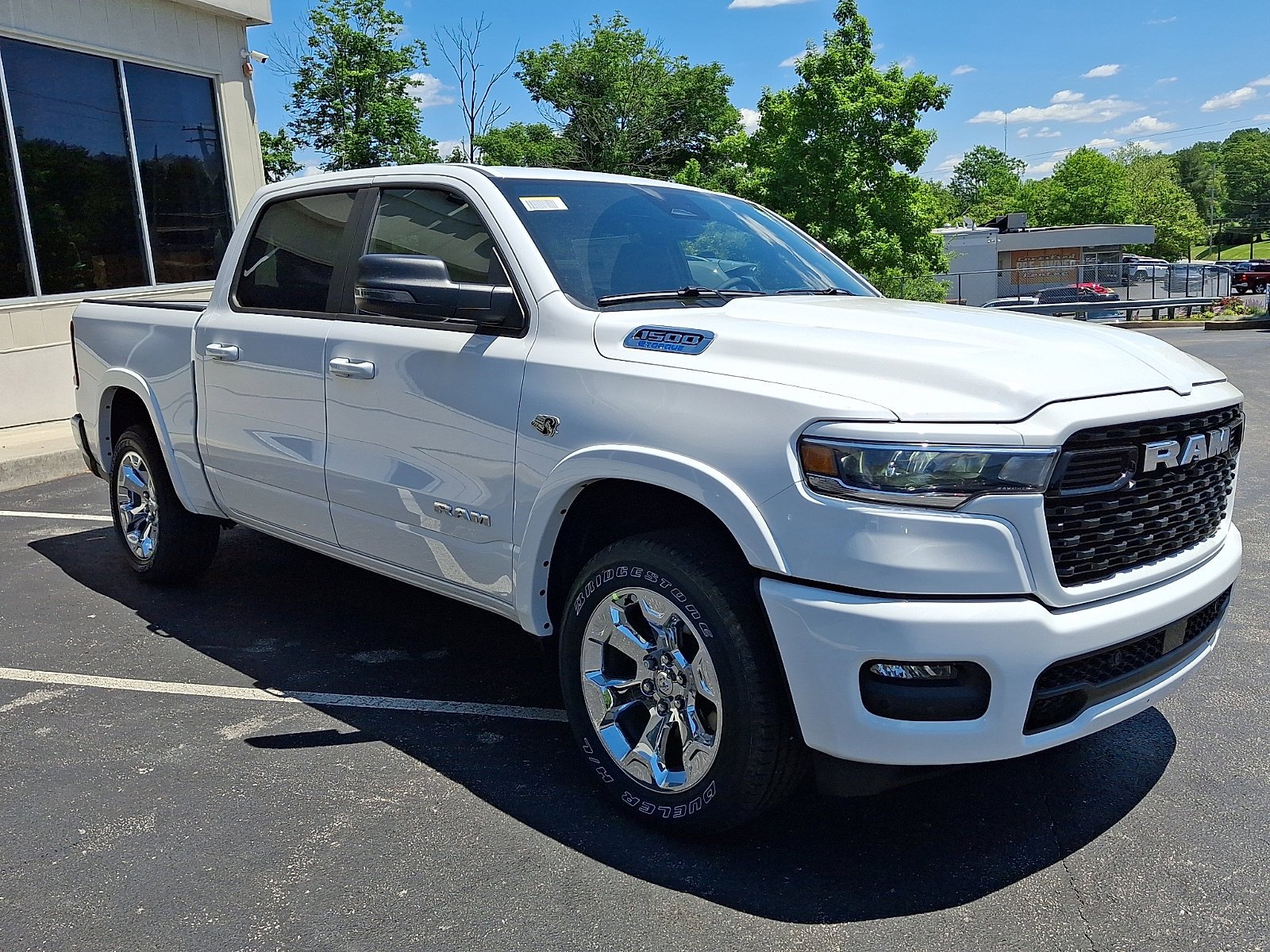 New 2026 Bright White Clear-Coat Exterior Paint RAM Big Horn image 2