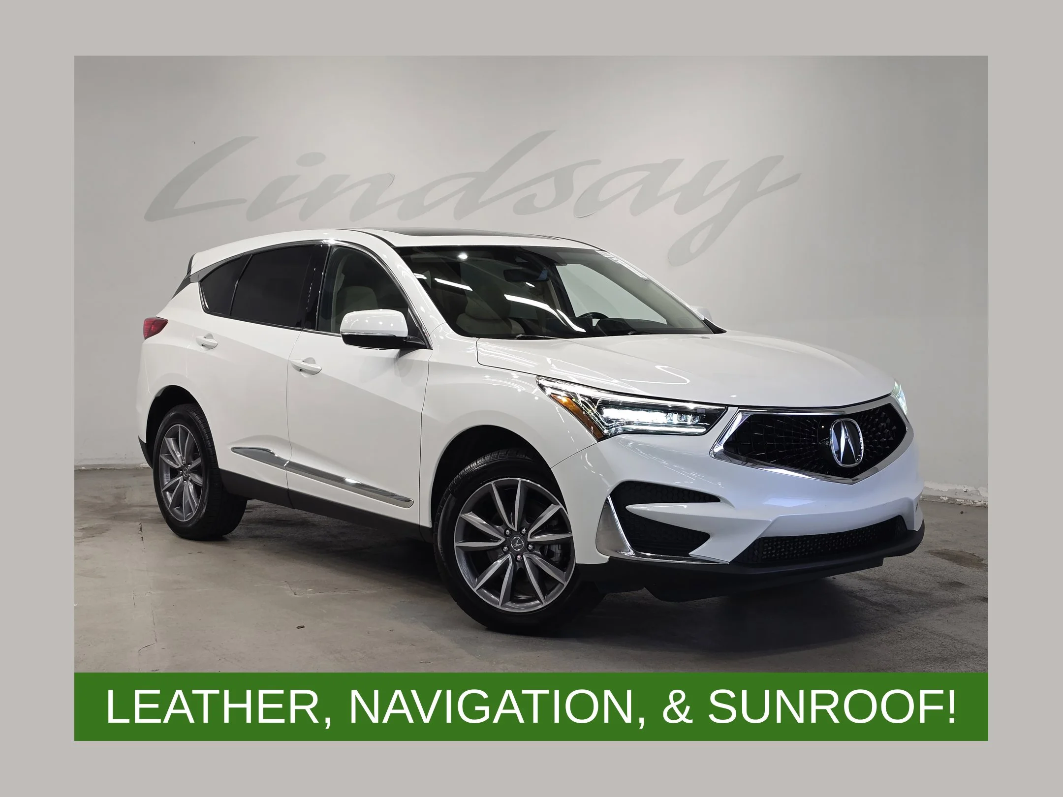 Used 2021 Platinum White Pearl Acura Technology Package image 1