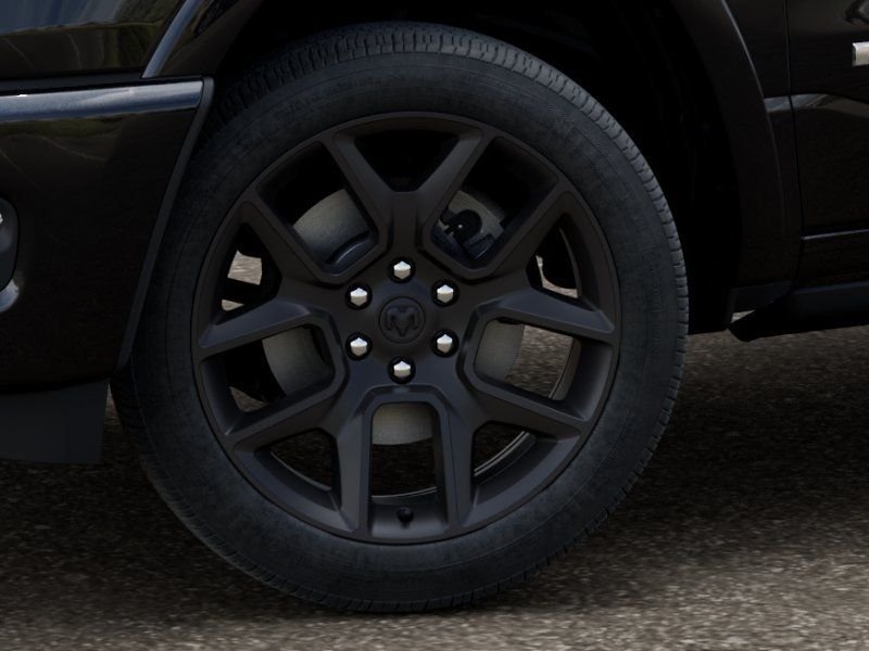 New 2027 Diamond Black Crystal Pearl-Coat Exterior Paint RAM Laramie image 8