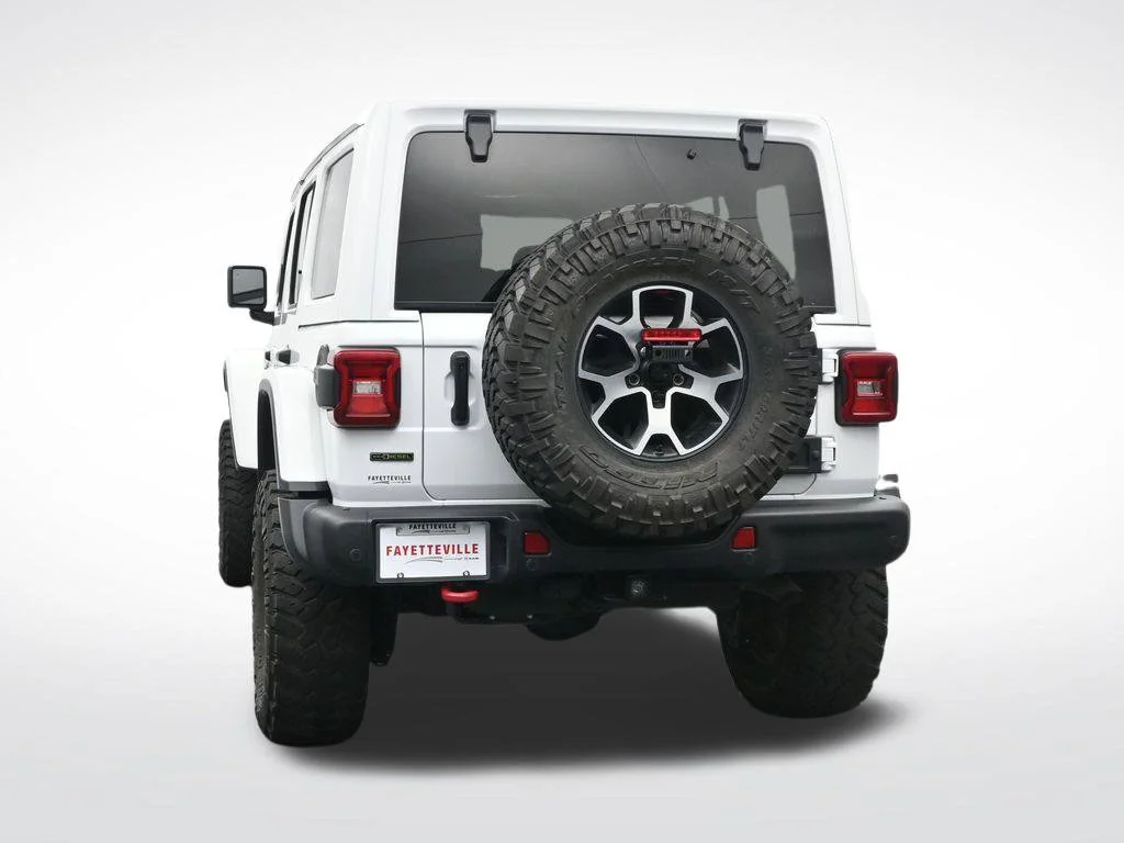 Used 2021 White Jeep Unlimited Rubicon image 9