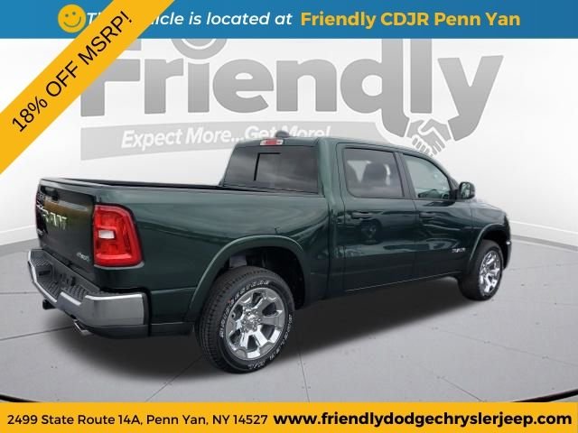 New 2026 Serrano Green Metallic RAM Big Horn/Lone Star image 5