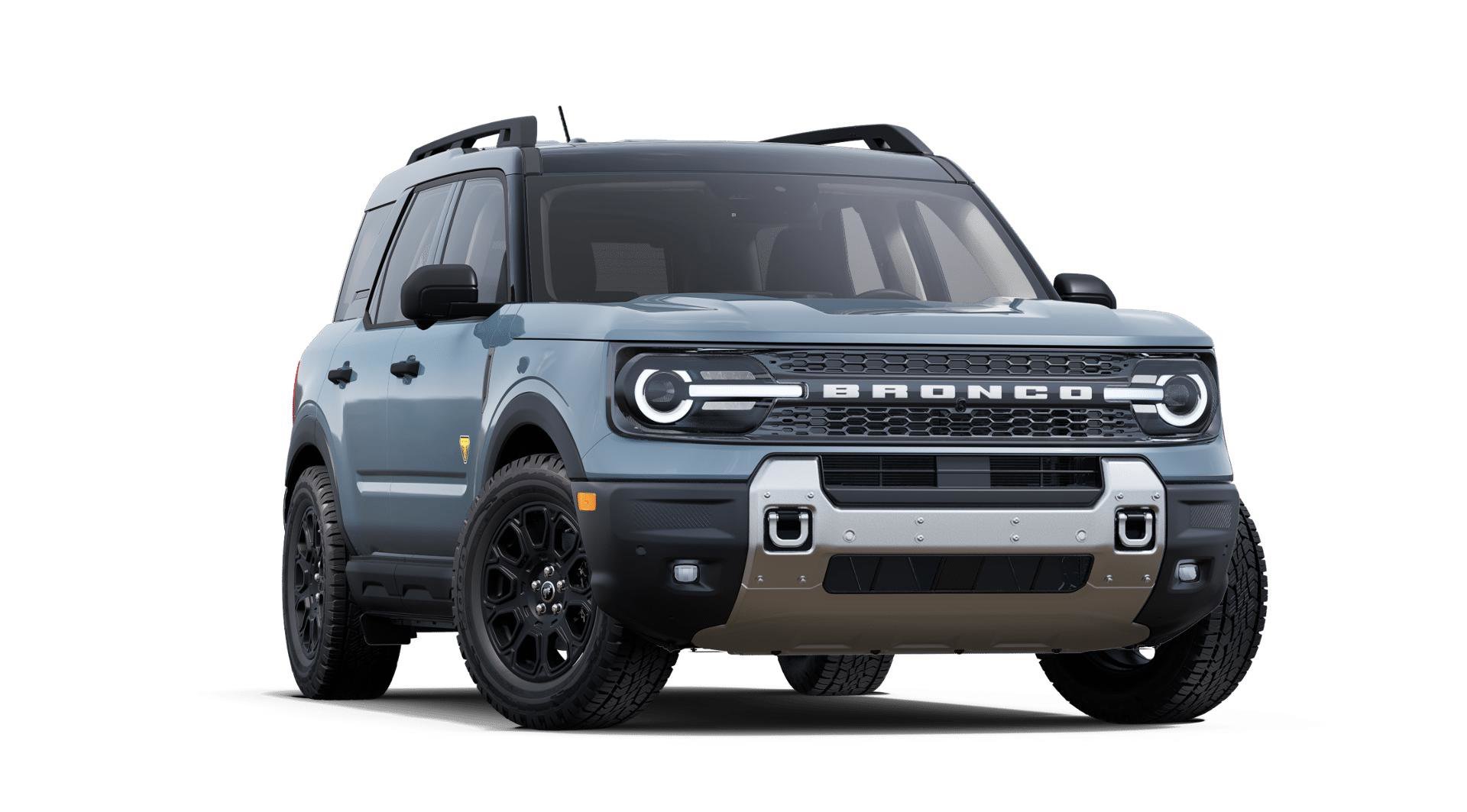 New 2025 Azure Gray Metallic Tri-Coat Ford Badlands® image 4