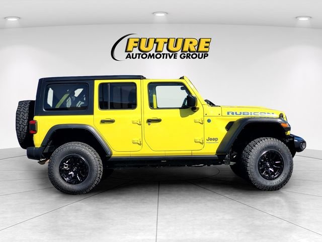 Used 2024 Yellow Jeep Rubicon 4xe image 3