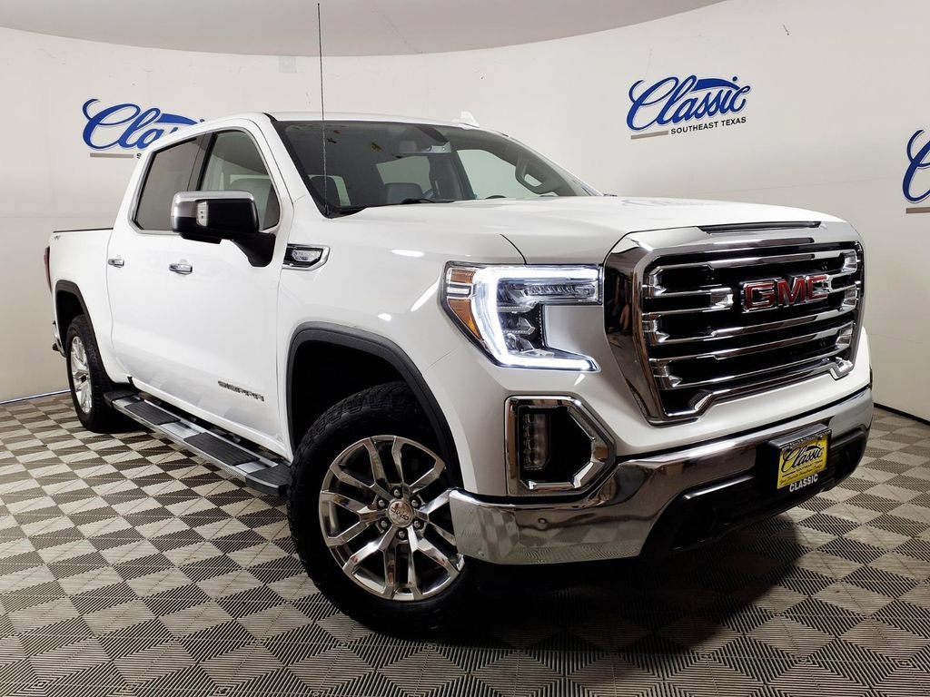 Used 2021 SUMMIT WHITE GMC SLT image 1
