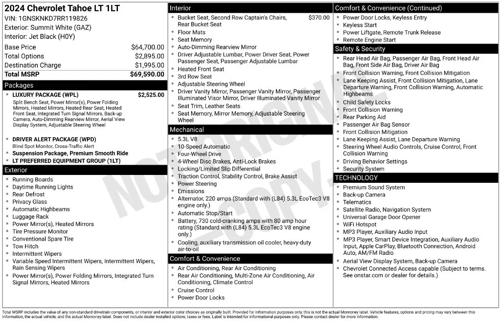 Certified Used 2024 White Chevrolet LT image 22