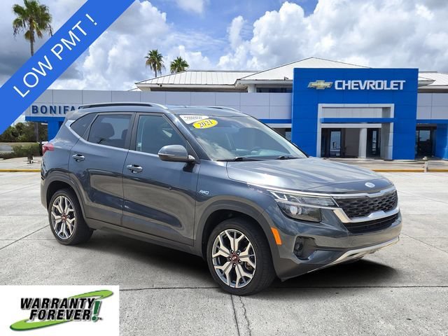 Used 2021 Gravity Gray Kia S image 1