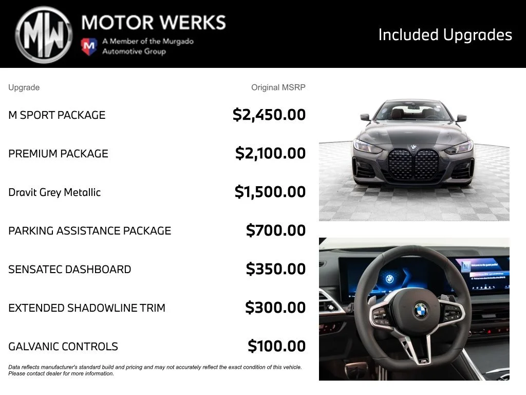 New 2026 Gray BMW 430i xDrive image 4