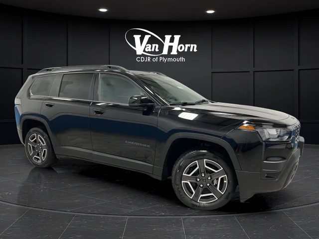 New 2026 Diamond Black Crystal Pearl-Coat Exterior Paint Jeep Limited image 1