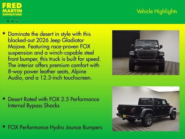 New 2026 Black Clear-Coat Exterior Paint Jeep Mojave image 8