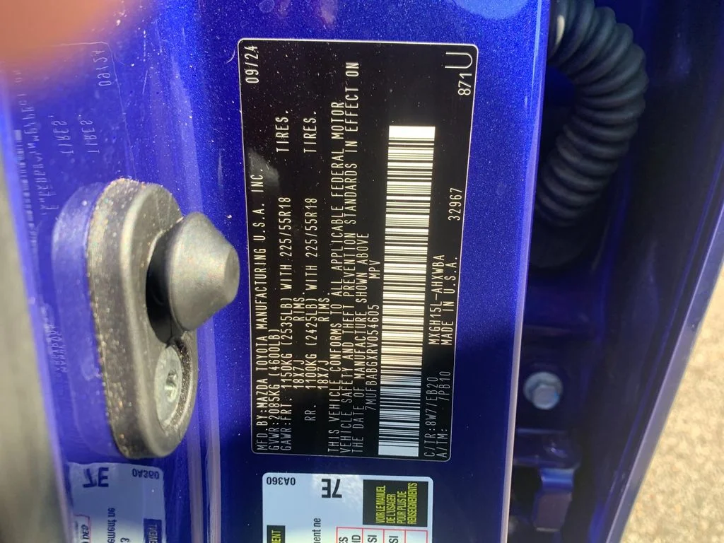 Used 2024 Blue Toyota Hybrid XSE image 33