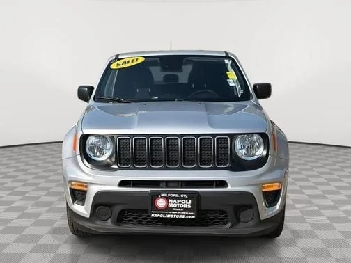 Used 2021 Silver Jeep Sport image 8