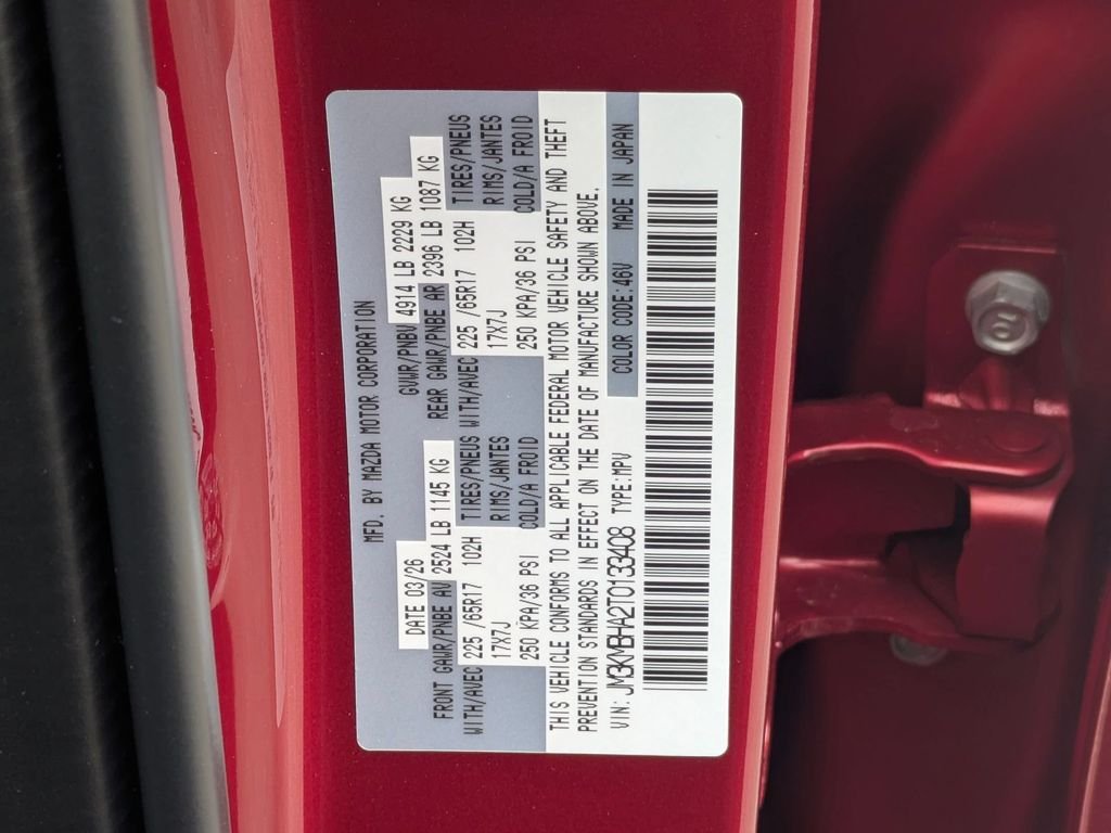 New 2026 Soul Red Crystal Metallic Mazda 2.5 S Select AWD image 26