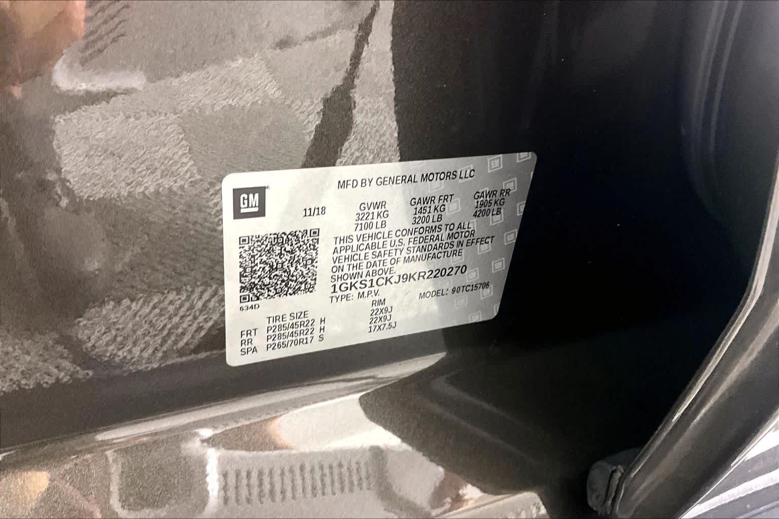 Used 2019 Smokey Quartz Metallic GMC Denali image 32