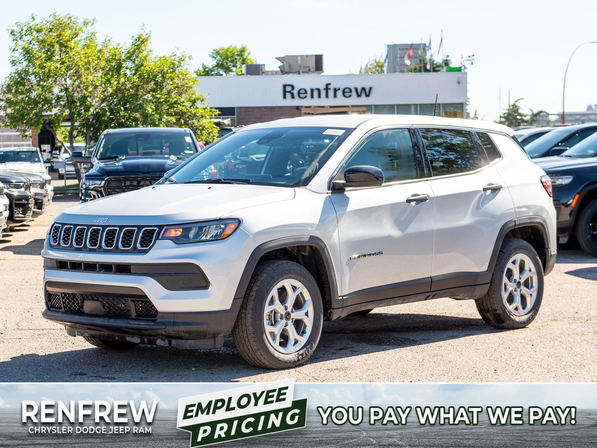 New 2026 Silver Jeep Sport* image 1