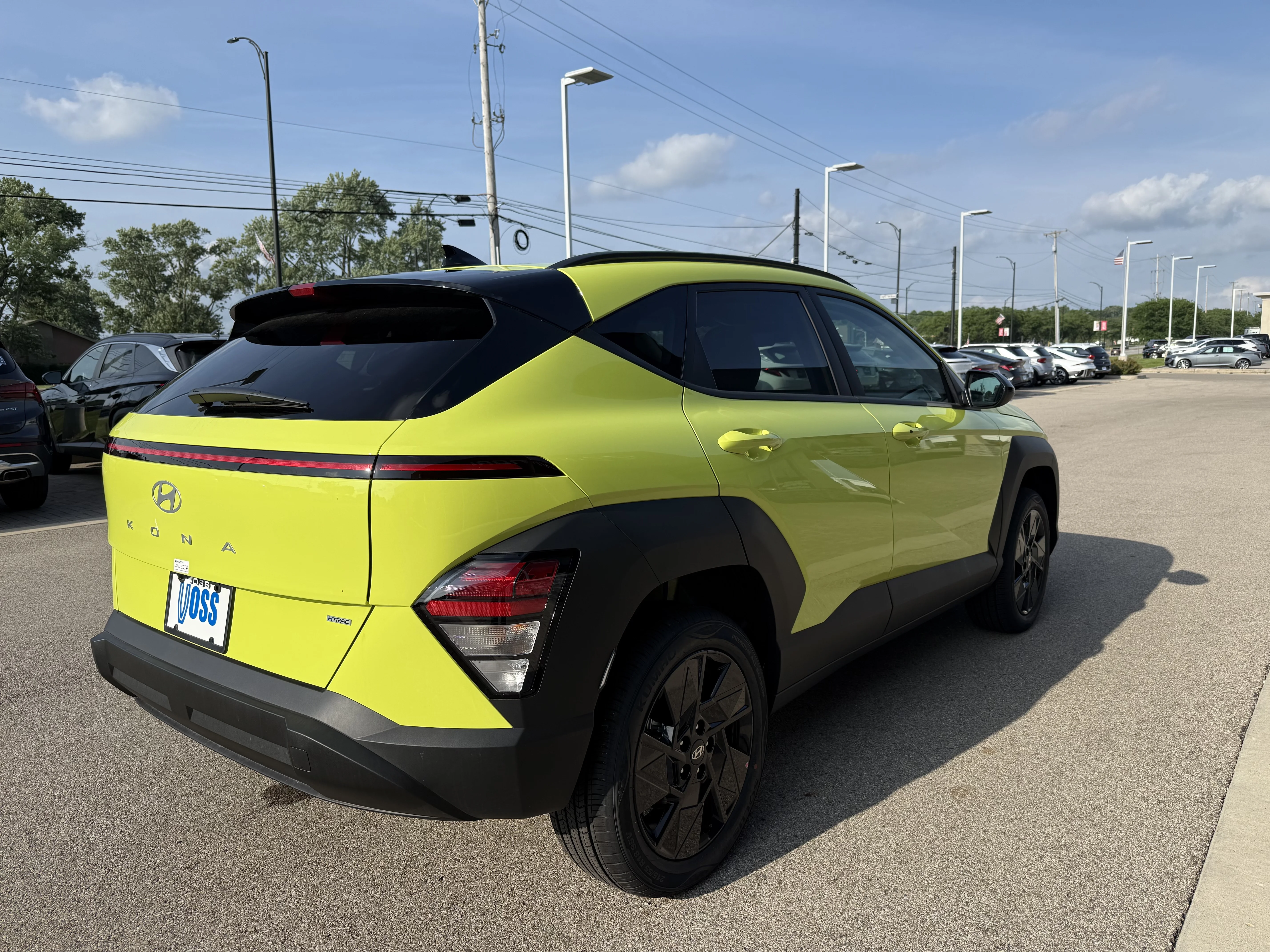 New 2026 Neoteric Yellow Hyundai SEL Sport image 8