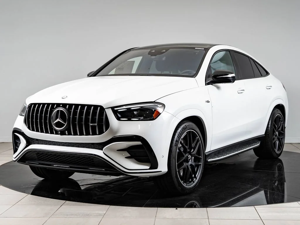 New 2026 Manufaktur Moonlight White Metallic Mercedes-Benz GLE 53 AMG® image 1