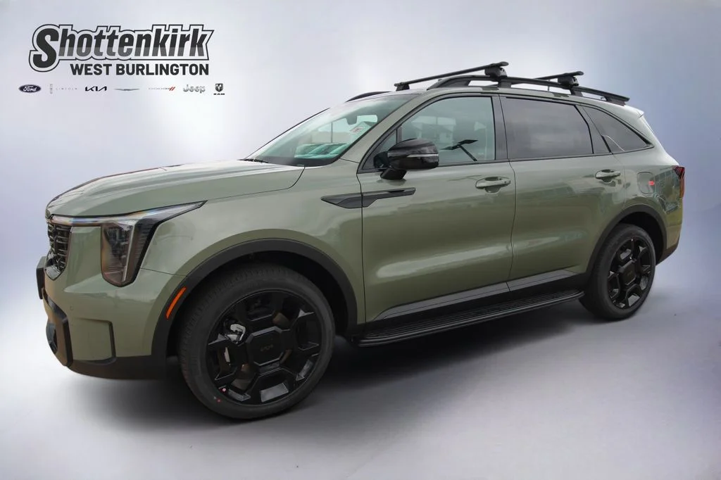 New 2026 Green Kia X-Line EX image 1