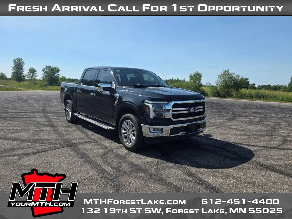 Certified Used 2024 Black Ford Lariat image 2