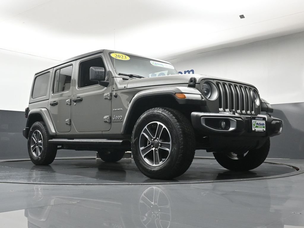 Used 2023 Gray Jeep Sahara image 26
