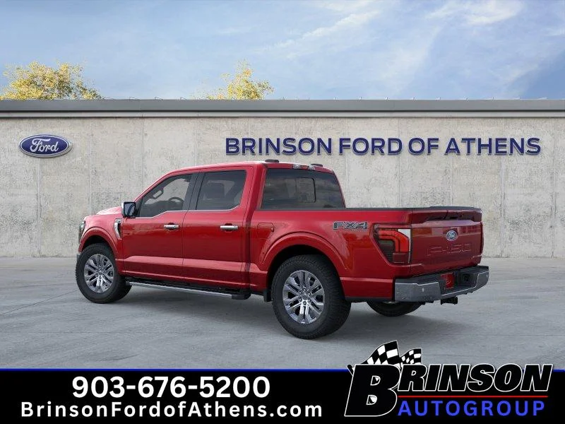 New 2026 Ruby Red Metallic Tinted Clearcoat Ford Lariat® image 4