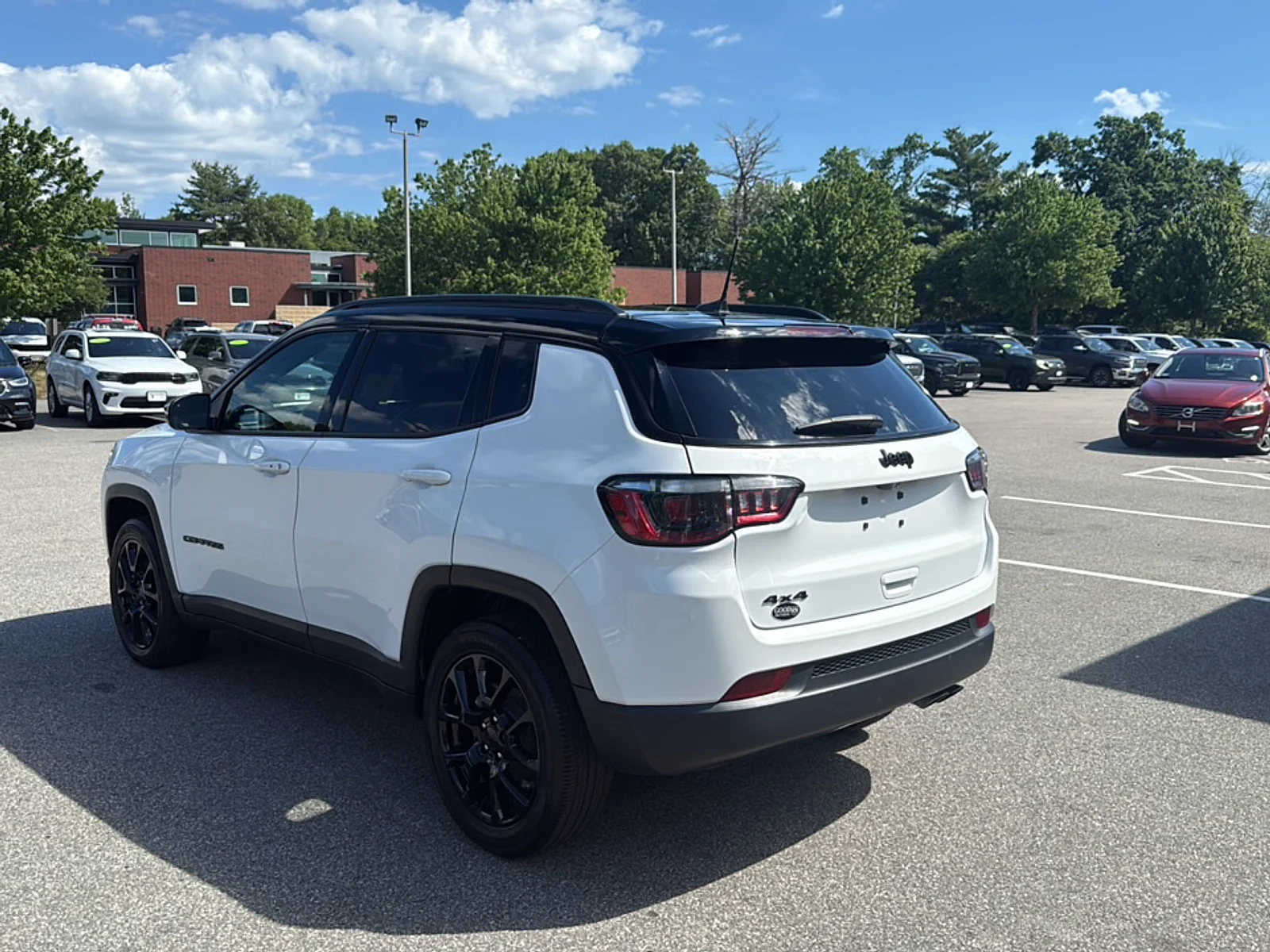 Certified Used 2022 Bright White Clearcoat Jeep Altitude 4x4 image 8
