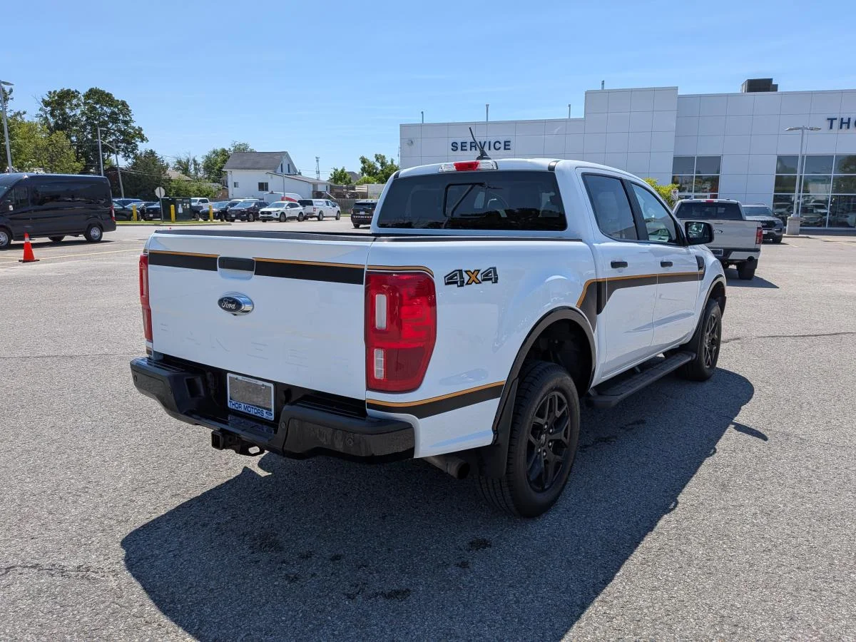 Used 2022 White Ford Xlt 4wd Supercrew 5 image 5