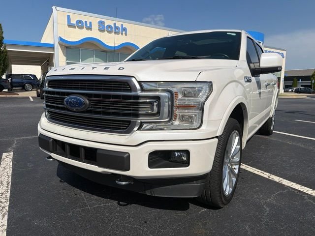 Used 2018 White Platinum Clearcoat Metallic Ford Limited image 2