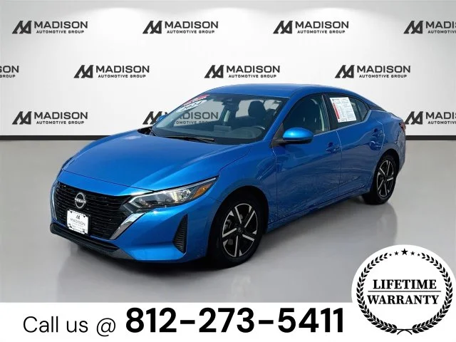 Certified Used 2024 Blue Nissan SV image 1
