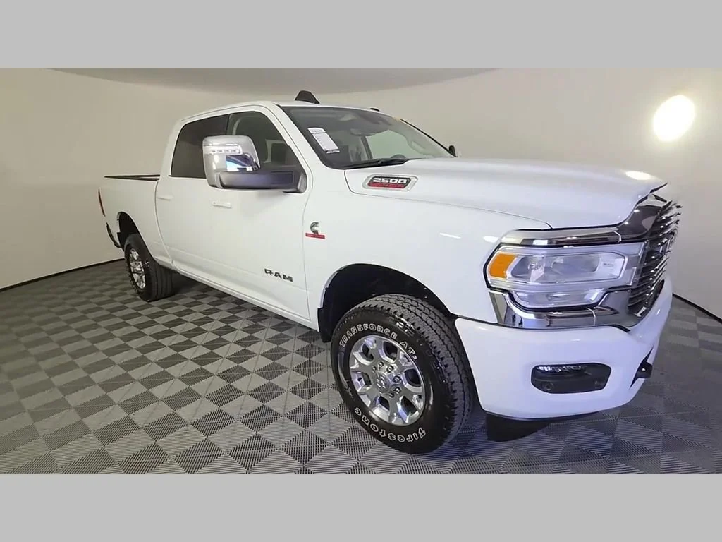 Used 2024 Bright White Clearcoat Ram Laramie image 53