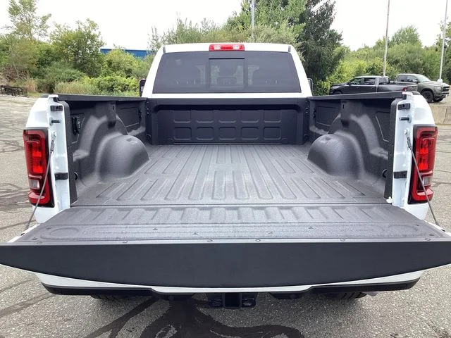New 2026 Bright White Clearcoat Ram BLACK EXPRESS CREW CAB 4X4 8