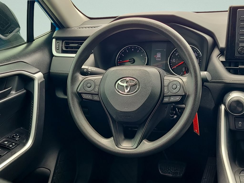 Certified Used 2021 Blue Toyota LE image 12