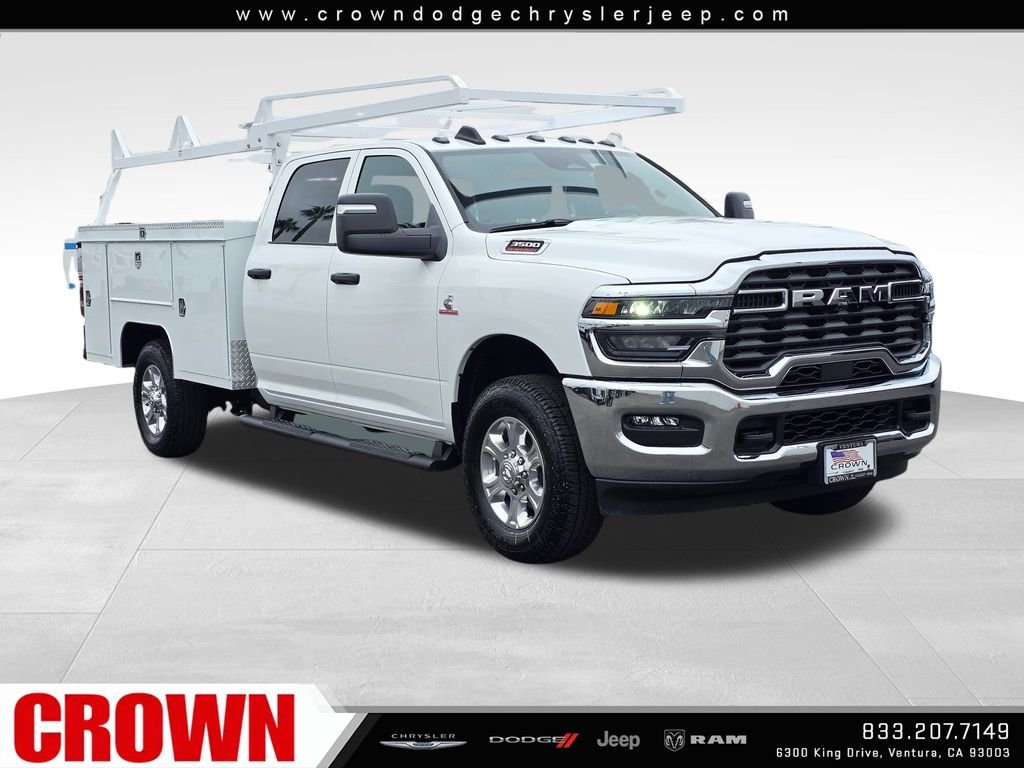 New 2026 Bright White Clear-Coat Exterior Paint RAM Tradesman image 3