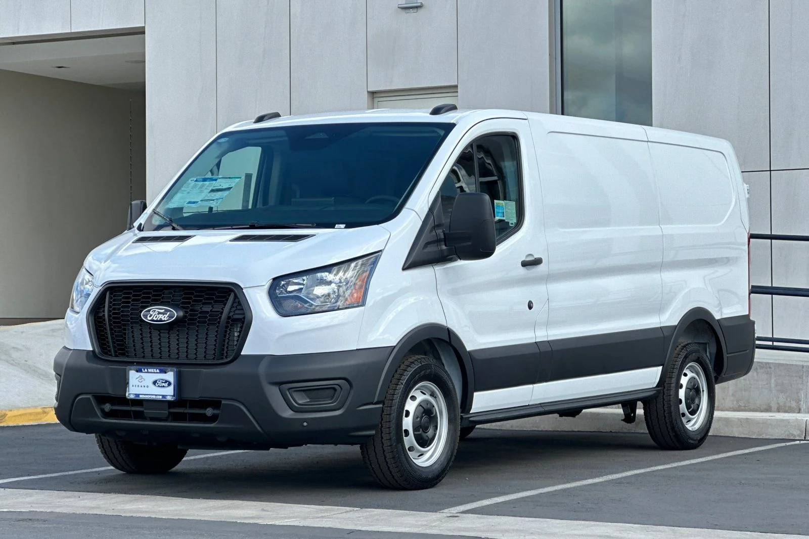 New 2026 Oxford White Ford Cargo Van image 7
