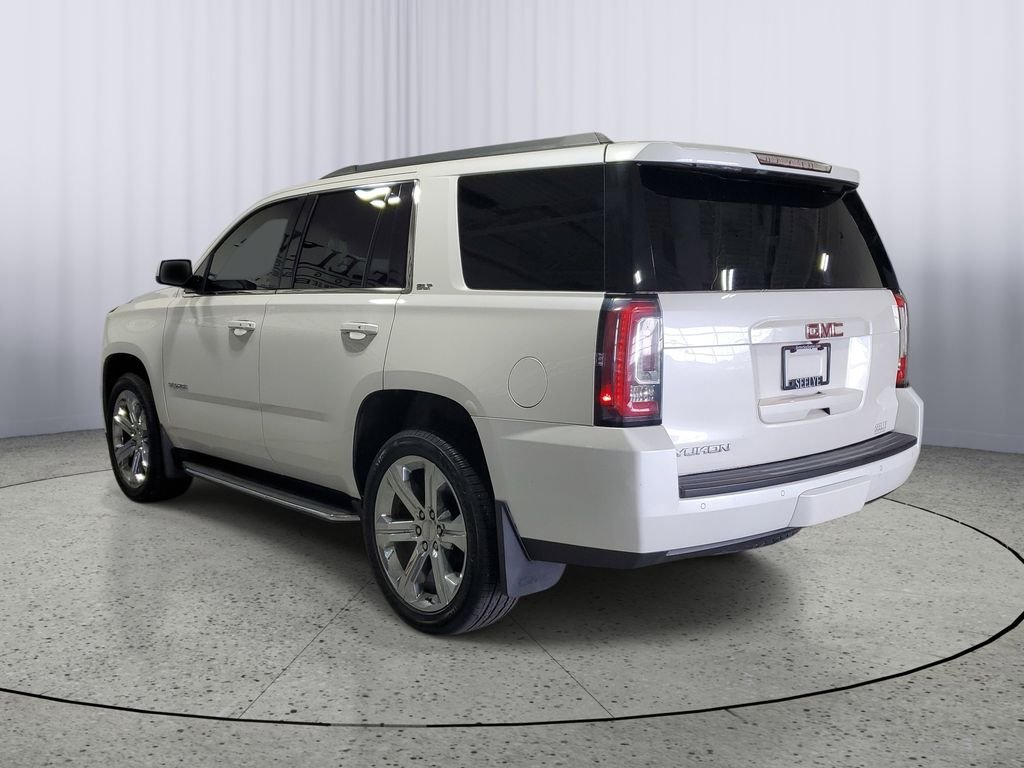 Used 2016 White Frost Tricoat GMC SLT image 4
