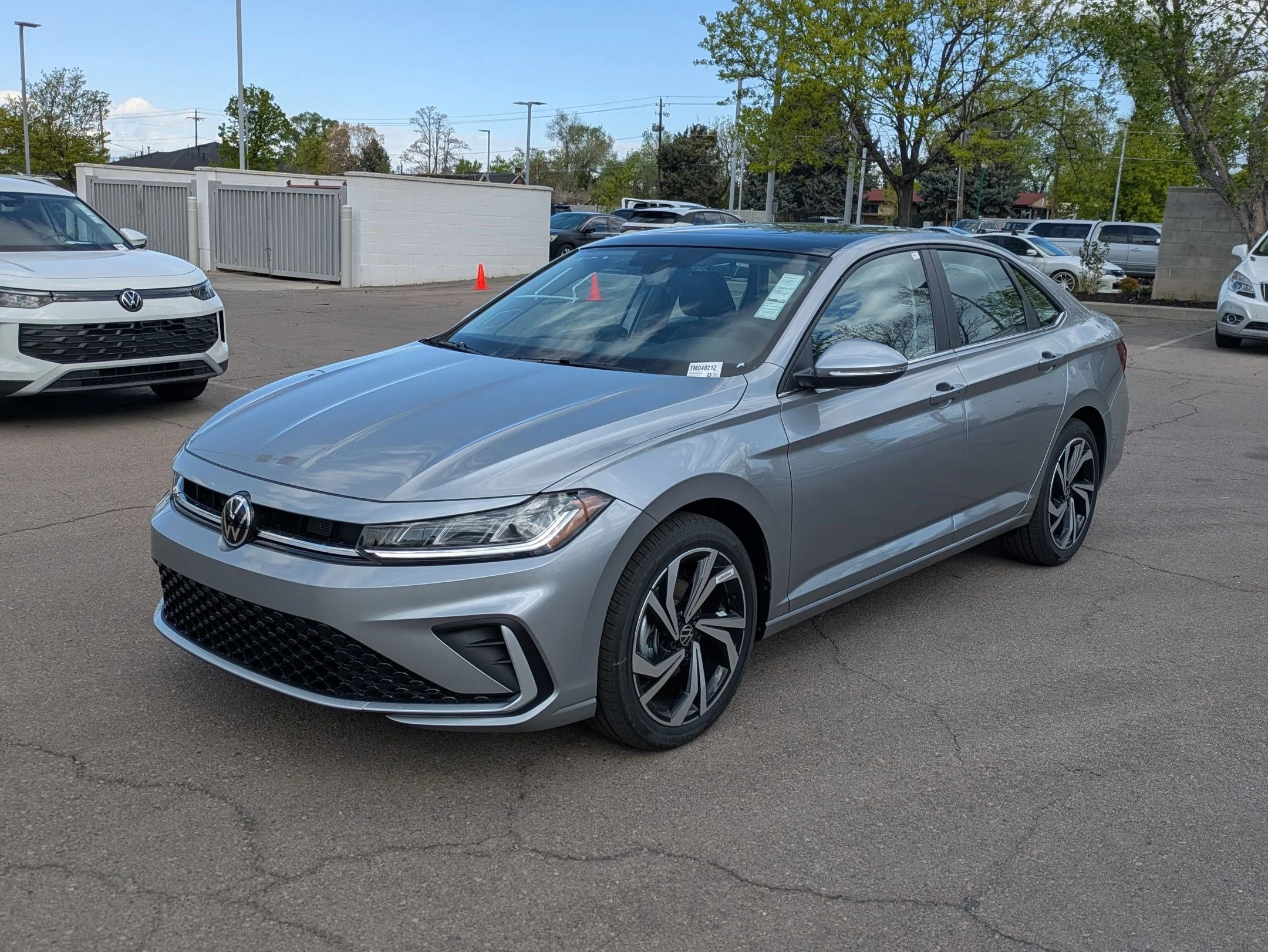 New 2026 Pyrite Silver Metallic Volkswagen SEL image 8