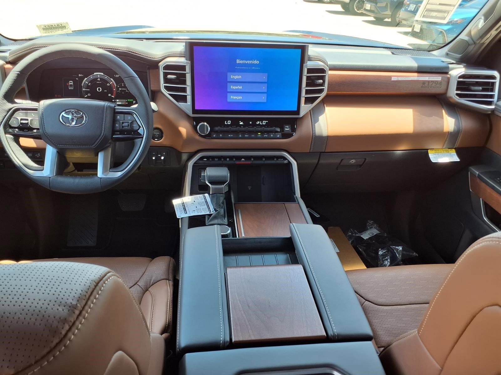 New 2026 Midnight Black Metallic Toyota Tundra 1794 Edition image 11