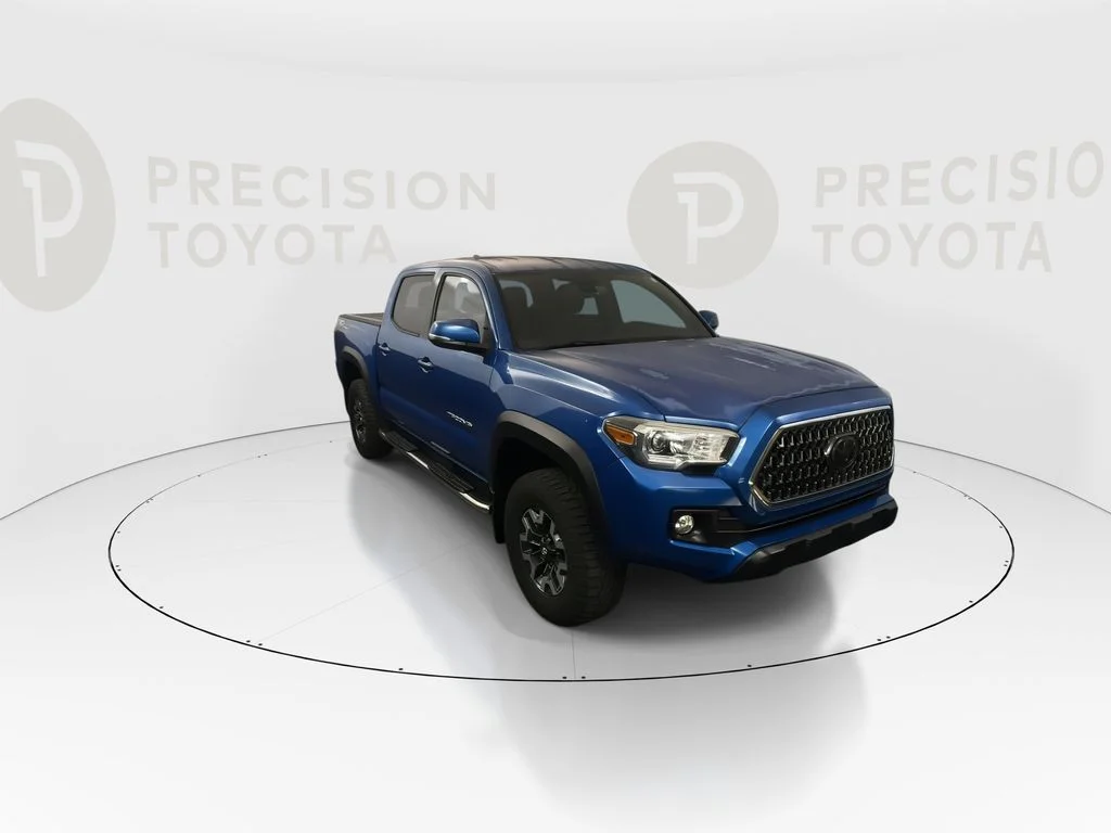 Used 2018 Blazing Blue Toyota TRD Off-Road image 3