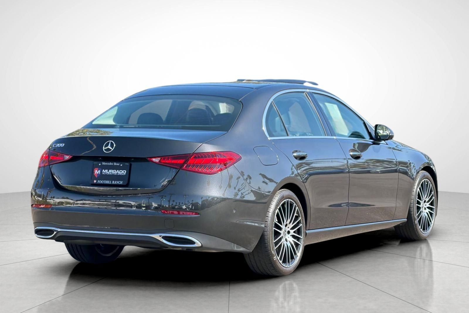 Certified Used 2023 Gray Mercedes-Benz C 300 image 2