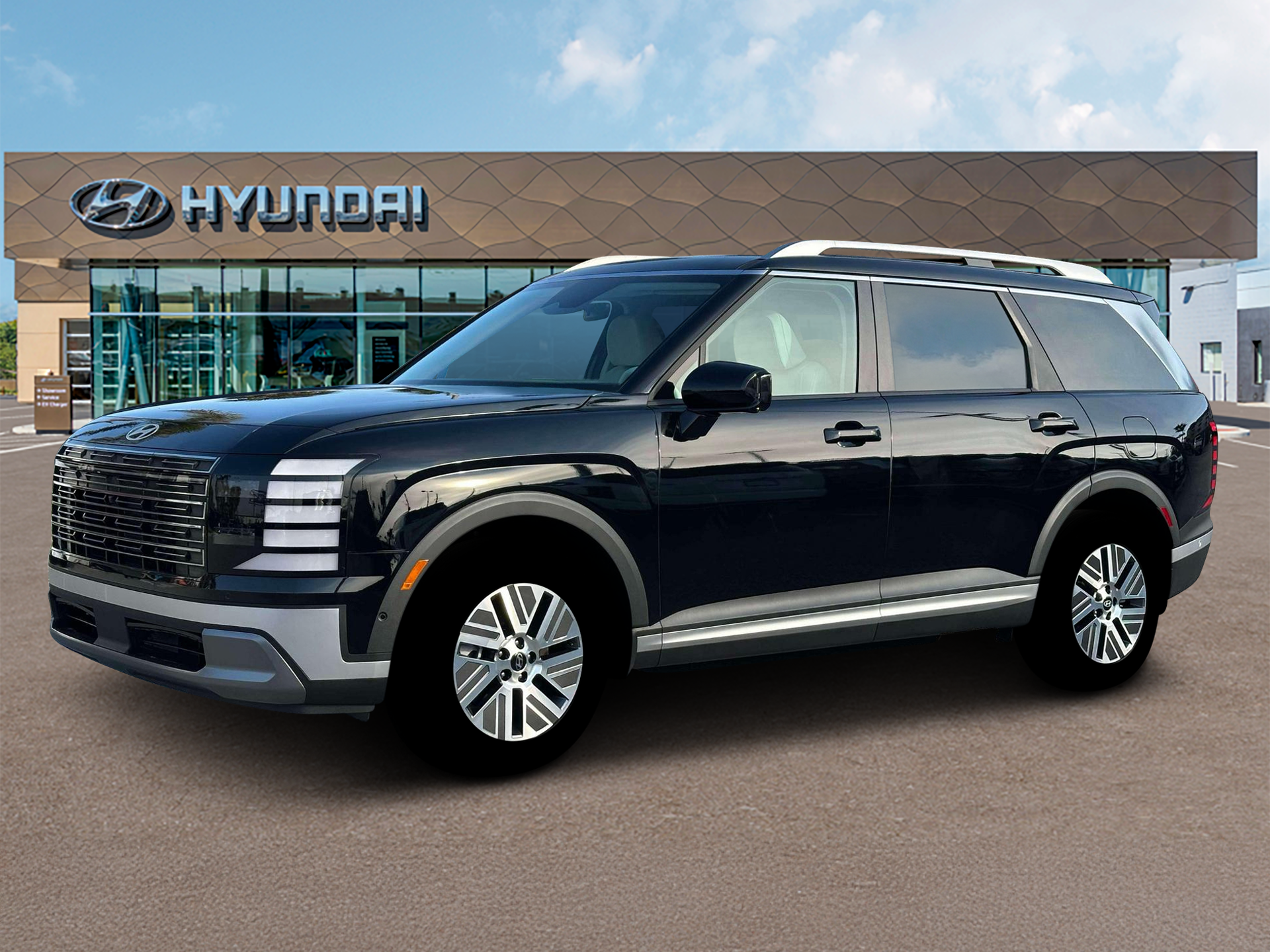 New 2026 Abyss Black Pearl Hyundai Blue SEL Premium image 2
