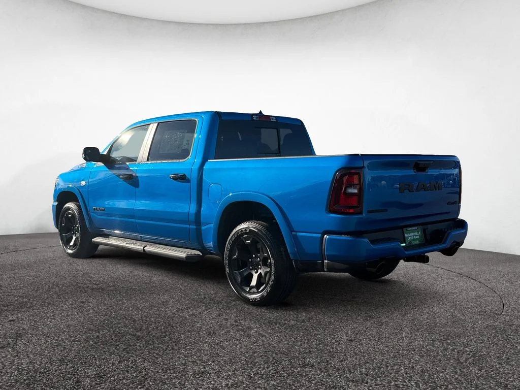New 2026 Hydro Blue Pearl-Coat Exterior Paint RAM Big Horn/Lone Star image 3