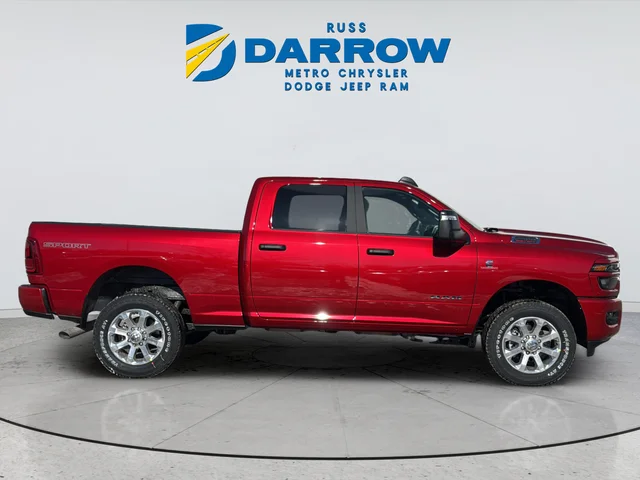 New 2026 Molten Red Pearl-Coat Exterior Paint RAM Big Horn image 6