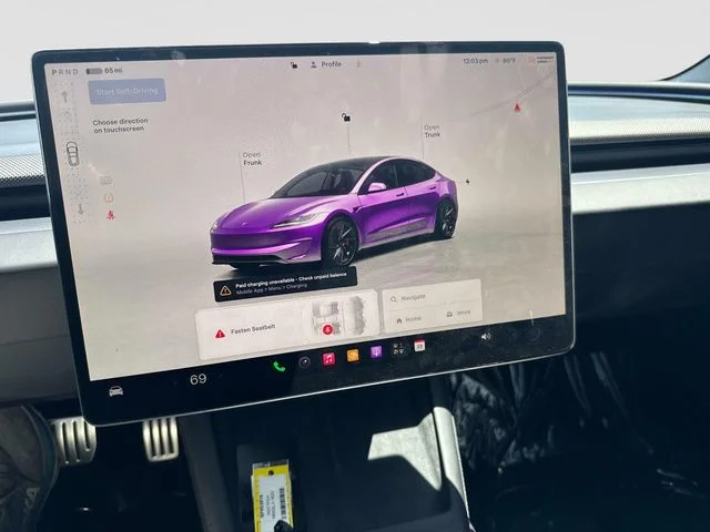 Used 2025 Ultra Red Tesla Performance image 27