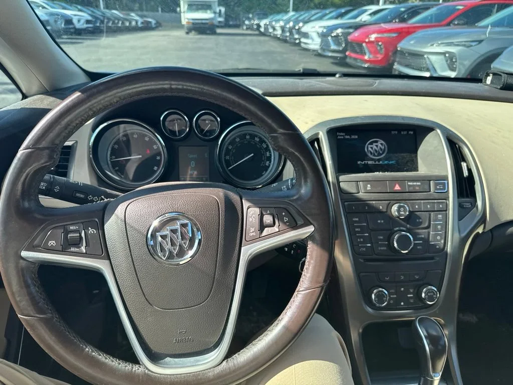 Used 2013 MOCHA BRONZE METALLIC Buick CASHMERE CLOTH SEAT image 7