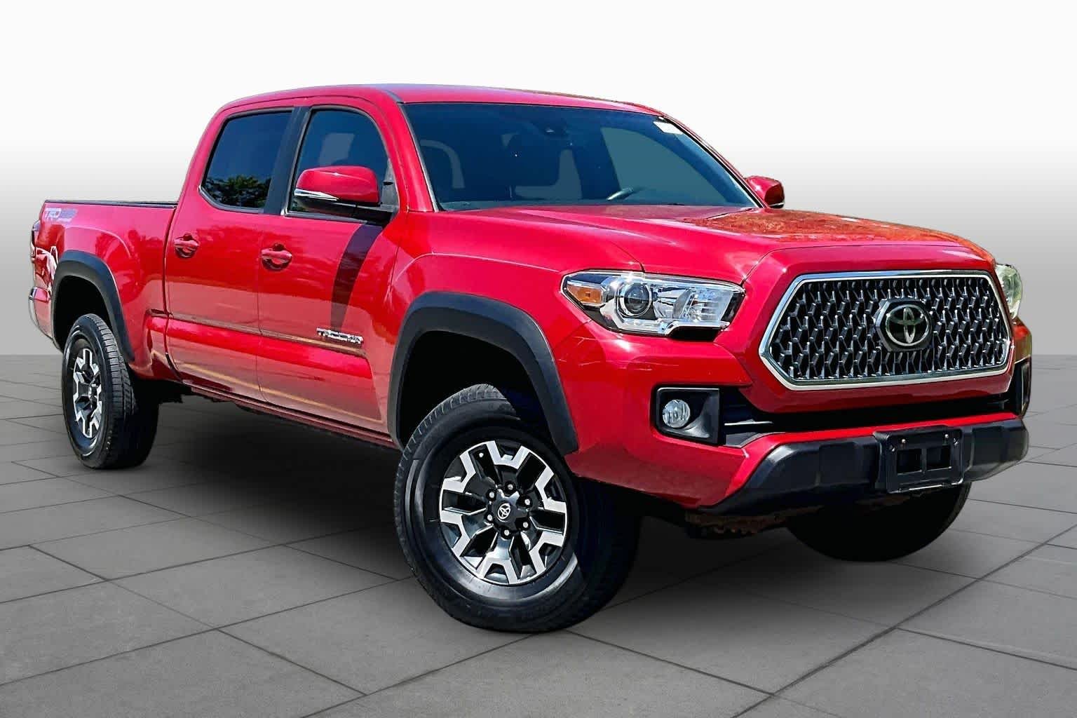 Used 2018 Barcelona Red Metallic Toyota TRD Off Road image 3