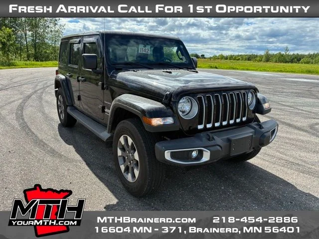 Certified Used 2023 Black Jeep Sahara image 2