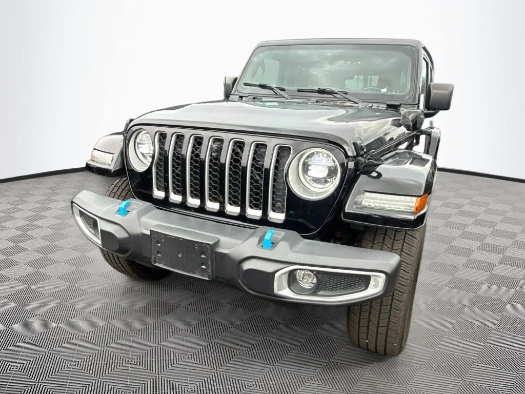 Used 2023 Black Jeep Sahara 4xe image 2