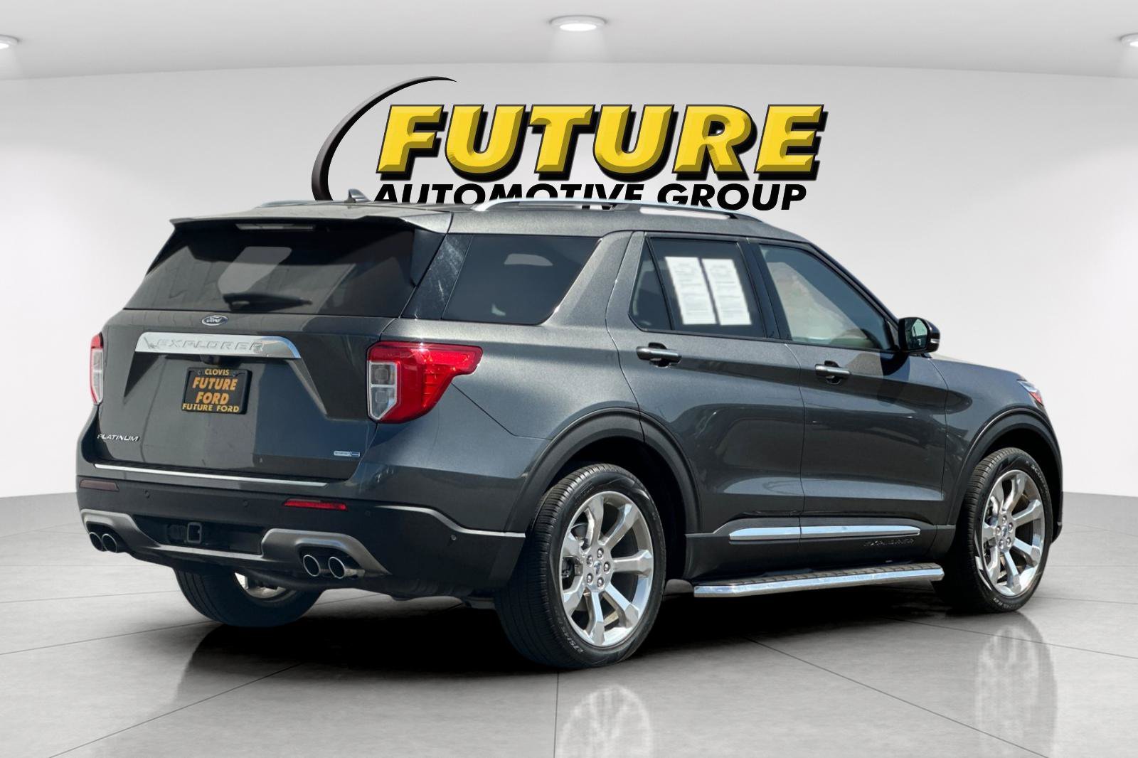 Used 2020 Gray Ford Platinum image 3