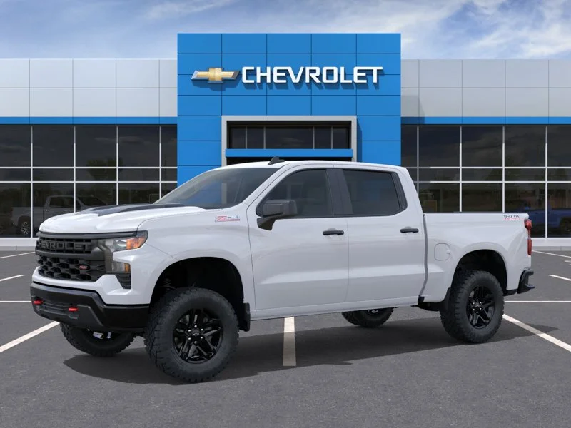 New 2026 White Chevrolet 4WD Crew Cab 147" Custom Trail Boss image 2