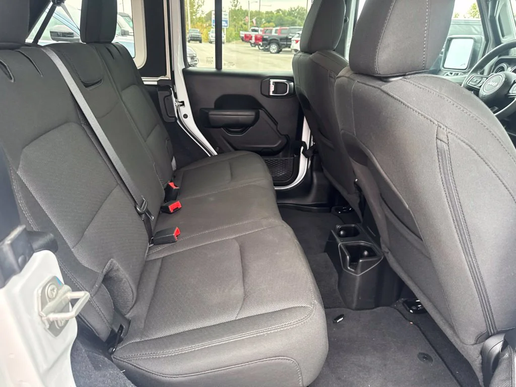 Certified Used 2023 Bright White Clearcoat Jeep Sport image 36