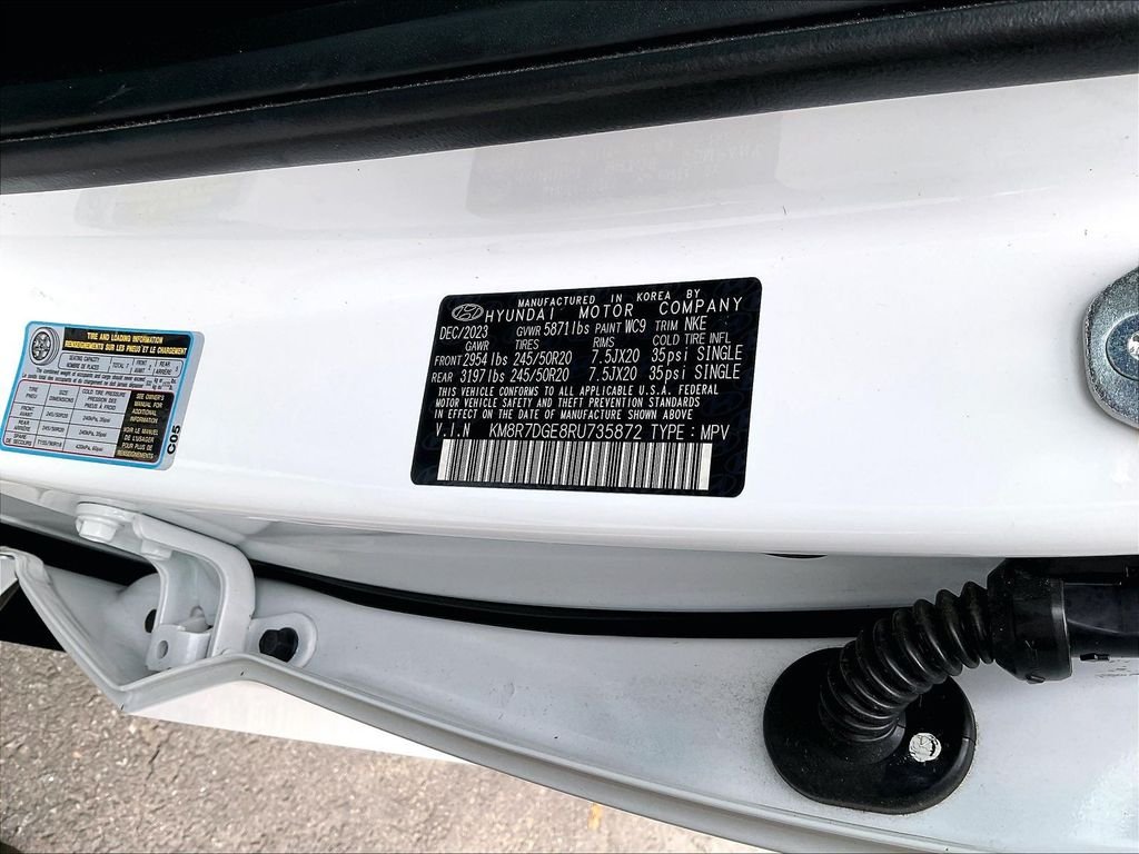 Used 2024 White Hyundai Calligraphy Night Edition image 34
